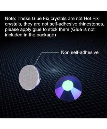 Jollin Rhinestones Glass Flat Back Glue On Rhinestones - Jet AB SS20 576pcs - Perfect for Crafts & DIY - Buy Online on GoSupps.com