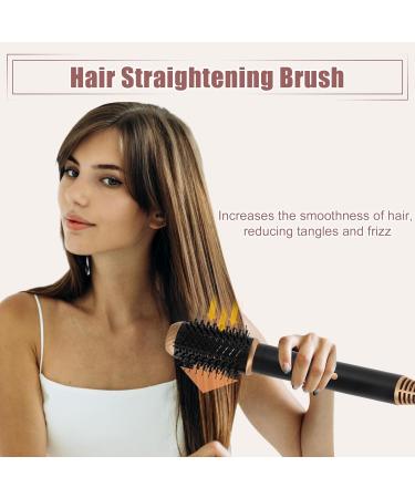 VOCOSTE 5-in-1 Hot Air Brush - Detachable Hair Dryer Volumizer & Styler Combo | Black Gold Tone - Buy Online on GoSupps.com
