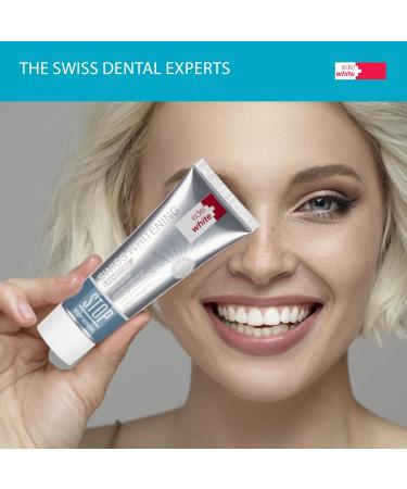 Noble+ White Stop Stain Swiss Whitening Tooth Gel 75ml | Polishing Gel for Bright White Teeth | Fluoride-Free Tooth Cleaning Formula with Lava Stone - Buy Online on GoSupps.com