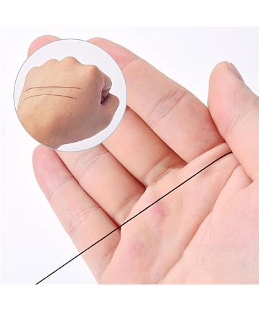 Eyebrow Threading String | Eyebrow Measuring Mapping Pre-Ink String - 20m Black Ink Beauty String Thread Portable Mapping Brows Point Tool for Women Girls Dail Life Travel - Buy Online on GoSupps.com