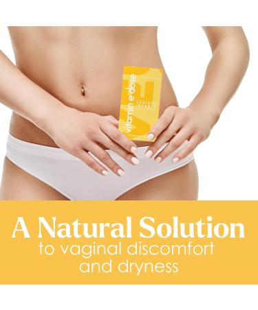 Mother's Dose Vitamin E Suppository - 30 IU Hormone-Free Moisturizer for Vaginal Dryness 10 Individually Sealed Inserts - USA Made 1 Month Supply - Buy Online on GoSupps.com