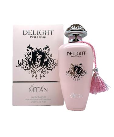 Delilah Delight Women's Cologne 3.4 Fl. Oz. Eau de Parfum Spray Purely Feminine Floral Perfume