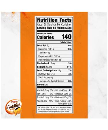 Goldfish Cheddar Snack Crackers - 30 oz Carton - Buy Online on GoSupps.com