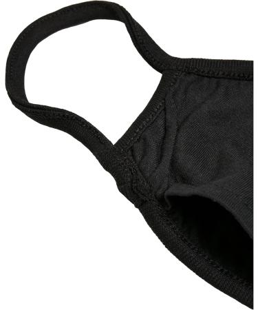 Urban Classics Unisex MT1622 Burger & Hot Dog Face Mask 2-Pack | Fashion Scarf - Black One Size | International Shipping Available - Buy Online on GoSupps.com