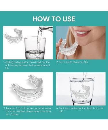 Anti-Snoring Mouth Guard - Comfortable & Adjustable Snore Device for Men/Women - Buy Online on GoSupps.com