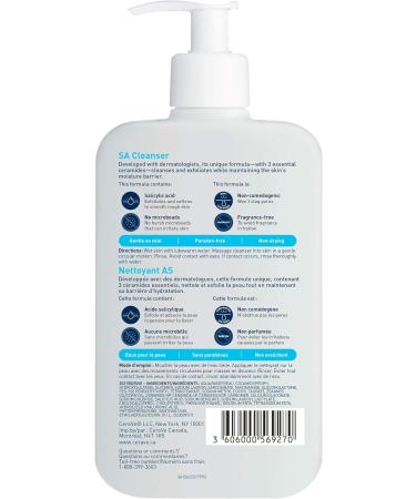 CeraVe Daily Moisturizing Lotion + Face Moisturizer + Hand Cream | Renewing SA Smoothing BHA Exfoliant (Cleanser) Regular Body Lotion + Acid Cleanser - Buy Online on GoSupps.com