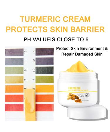 Turmeric Face Cream - Natural Moisturizer for Face & Body | Anti-Aging Turmeric Facial Cream for All Skin Types - Smooths Fine Lines & Wrinkles - Buy Online on GoSupps.com