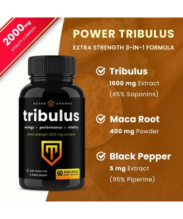 NutraChamps L-Arginine Capsules and Tribulus Capsules 2 Pack Bundle - Buy Online on GoSupps.com