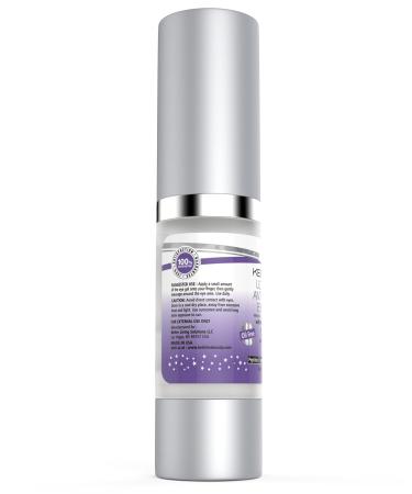 Keshima Eye Gel for Crow's Feet & Dark Circles | Anti-Aging Cream with Stem Cells Vitamin C & Hyaluronic Acid - Oil Free - Buy Online on GoSupps.com