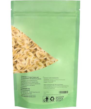 Oriental Nature Dehydrated Banana Chips 500g - Buy Online on GoSupps.com