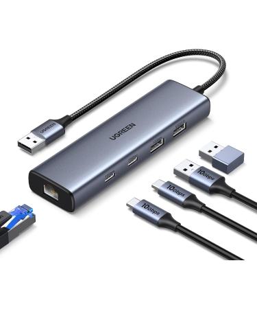 UGREEN USB to Ethernet Adapter - Space Grey