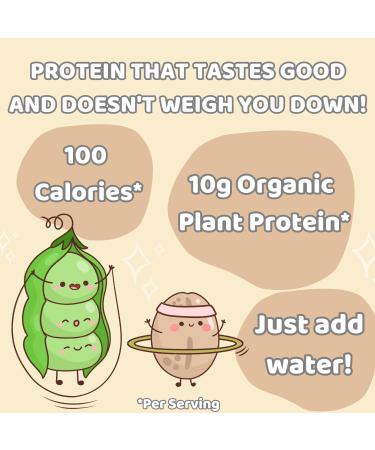Organic Vanilla Caramel Pea Protein Oatmilk Blend - 30 Servings 10g Protein Non-GMO Vegan Allergen Free - 1lb Bag - Buy Online on GoSupps.com