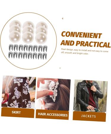 TEHAUX 300 Sets Four Claw Rivets Design Handmade Imitation of Button DIY Mini Accessories Head-Dress Rivet - Buy Online on GoSupps.com