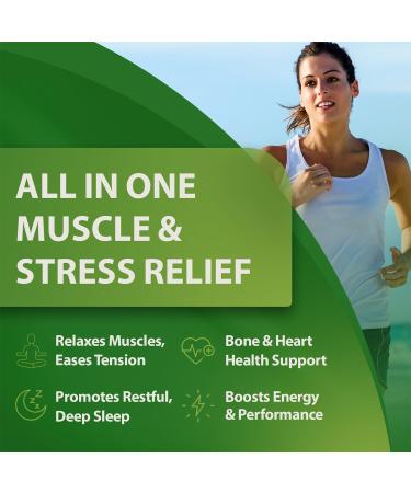 PlantFusion Vegan Magnesium Complex 375mg from Sea Water Bioavailable Marine Magnesium with Fermented Organic Whole Food Blend Non-GMO Muscle & Relaxation Support 60 Cap 60 Count (Pack of 1) - Buy Online on GoSupps.com