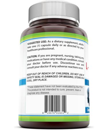 Pure Naturals Acetyl L-Carnitine Capsules 500 mg 60 Count - Buy Online on GoSupps.com