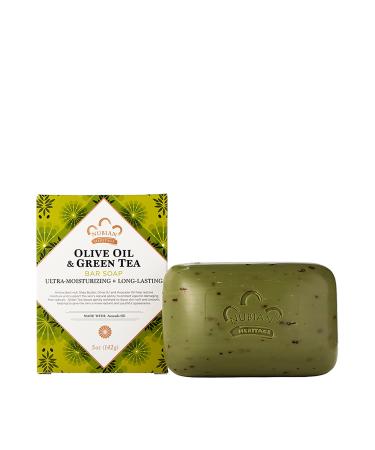 Nubian Heritage Bar Soap Olive Green Tea