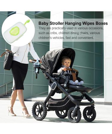 MILISTEN Wet Wipes Dispenser Box - Travel-Sized Baby Wipe Container in Green - Keep Wipes Fresh On the Go - Buy Online on GoSupps.com