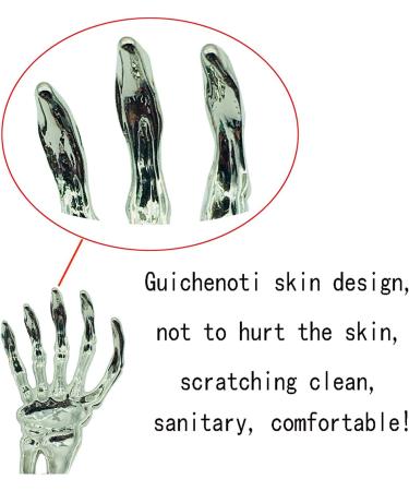 BiAnYC 2-Piece Extendable Back Scratcher - Portable Telescopic Massager for Itching Relief | Creative Gift | Adjustable 21-59 cm - Buy Online on GoSupps.com