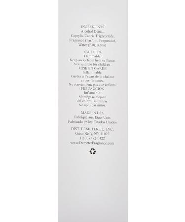 Demeter Cologne Spray for Women Fraser Fir 4 Ounce Fraser Fir 4 Fl Oz (Pack of 1) - Buy Online on GoSupps.com