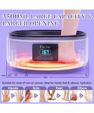 Machine cire de paraffine pour les mains et les pieds 3500 ml Kit hydratant avec chauffe-cire la paraffine automatique et garde au chaud id al pour les bains de paraffine la maison - Buy Online on GoSupps.com