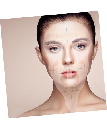 Healeved 3 Pcs Measure Tool Eyebrow Shaping Tool Eyebrow Template Eyebrow Ruler Makeup Tool Make up The Brush - Buy Online on GoSupps.com