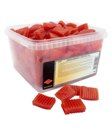 Halva Strawberry Flavored Bulk Candy Box 2kg