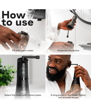 Electric Ear Wax Removal Kit - 5 Modes Water Cleaner for Adults & Kids Ear Cleaning with Timer & Tips - Advanced Earwax Removal System - Buy Online on GoSupps.com