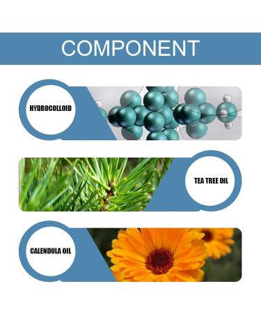 Pimple Patches Acne Stickers Hydrocolloid Patches Large Acne Stickers for Face Chin or Body Effectively Calms & Relieves Acne (80 Patches) - Buy Online on GoSupps.com