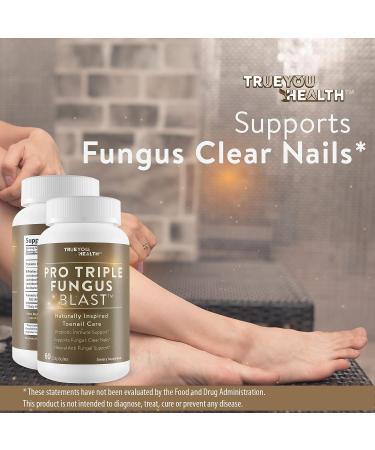 Pro Triple Fungus Blast - Probiotic Fighter for Toe Nail & Foot Fungus - Natural Health Support for Clear Nails & Feet - Buy Online on GoSupps.com