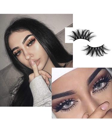 Shop 3D/8D Natural Thick Long Handmade Eyelashes - 7 Pairs Black Lashes for Makeup & Cosplay | International Shipping Available - Buy Online on GoSupps.com