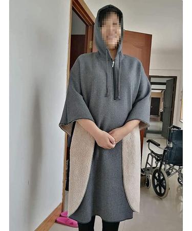 Wheelchair Cloak Winter Thicken Warm Plush Windproof Fleece Wheelchair Blanket Suitable for Men and Women Wheelchair Cosy Leg Cover Large - Buy Online on GoSupps.com