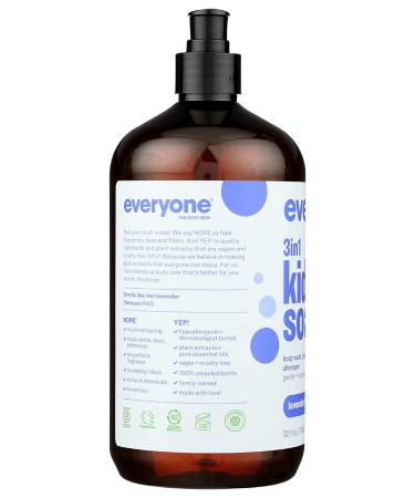 EO Products Everyone Soap for Kids - Lavender Lullaby 32 fl oz - Gentle & Fun! - Buy Online on GoSupps.com