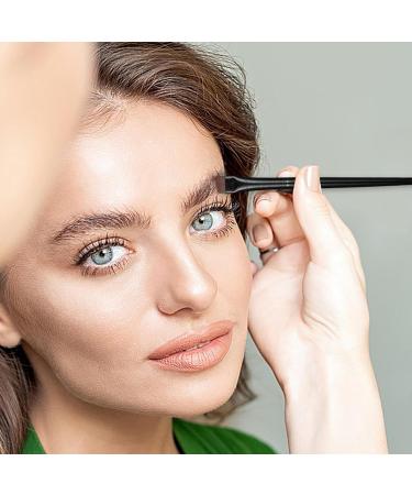 Eyebrow Brushes Thin Eyeliner Brush | Flat Eyeliner Brushes for Precision Makeup Application Fine Angled Ultra Thin Slanted Flat Angle A101 - Buy Online on GoSupps.com