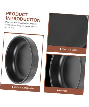 4 Pcs Chili Sauce Snack Plate Flavor Plates Food Household Sauce Dishes Dipping Vegetables re-usable 9X9X2.4CMx2pcs Blackx2pcs - Buy Online on GoSupps.com