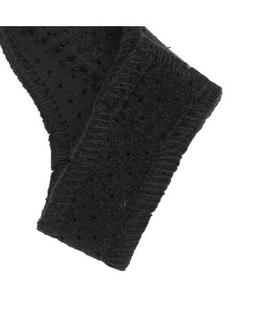 Breathable Kids Finger Brace - Left & Right Hand Thumb Support with Aluminum Bar for Tendinitis & Fracture - Black (M - Buy Online on GoSupps.com
