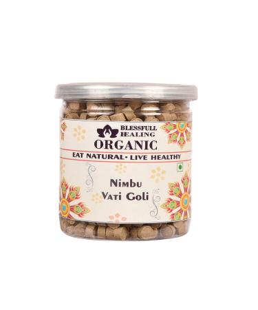 Blessfull Healing Organic Nimbu Vati Goli 400 Gram Airtight Container (Packing May Vary)