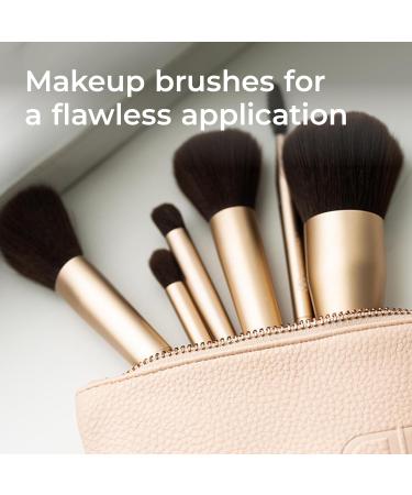Beautifect Professional Brush Collection - Ergonomical Makeup Brushes Set with 8 Brush Heads - Face Makeup Brushes & Eye Makeup Brushes - For Makeup Application - Buy Online on GoSupps.com