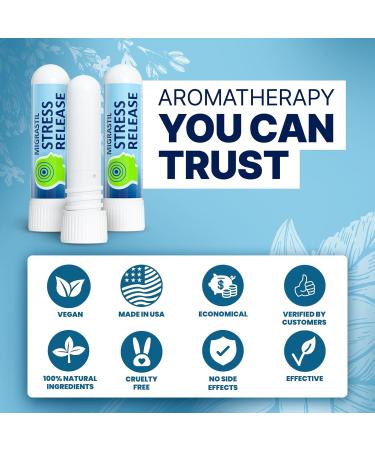 Basic Vigor Migrastil Migraine Support Capsules and Stress Release Inhaler 2-Pack (Bundle) - Buy Online on GoSupps.com