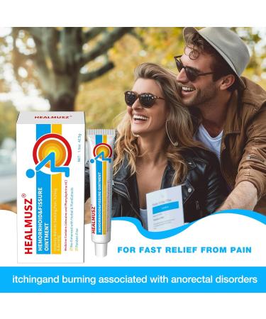 Buy Hemorrhoid Cream with 4% Lidocaine & 0.25% Phenylephrine | Fast Relief for Pain Swelling & Itching - 1.5 oz & 3 oz Ointment - Buy Online on GoSupps.com