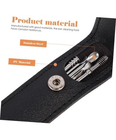 Hemoton 3-Piece Ear Cleaning Tool Set with Case and Scoop - Portable Outdoor Ear Care Kit for Personal Hygiene - Includes Earwax Spiral, Earbuds, and Cleaner - Buy Online on GoSupps.com