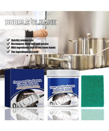 Efficient Oven Cleaner Easy Rust Removal Solution Oven Cleaning 100g Oven Rust Removers Kitchen Use Stainless Cookware Cleaner 1 set - Buy Online on GoSupps.com