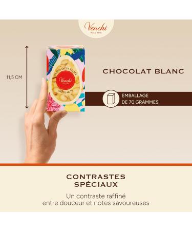 Venchi - uf Mignon au Chocolat Blanc Sal 70 Gr avec Pistaches Amandes et "Noisettes du Pi mont" Sans Gluten Collection de P ques Venchi Id e Cadeau - Buy Online on GoSupps.com