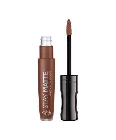 Rimmel London Stay Matte Liquid Lipstick Scandalous Nude Shade 4 5.5 ml (Pack of 1) Scandualous