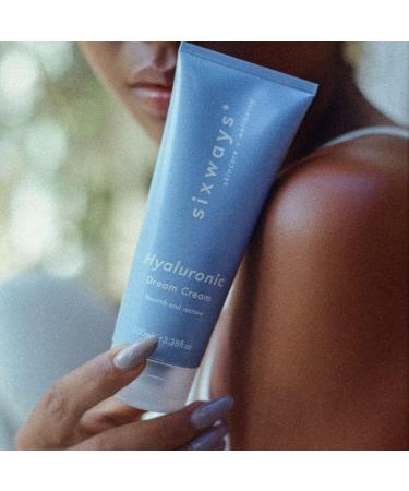 Sixways Hyaluronic Dream Night Cream: Hydrating Facial Moisturiser with Hyaluronic Acid and Shea Butter Made in the UK For Dry Skin 100ml - Buy Online on GoSupps.com