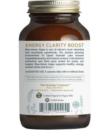 Pure Synergy Blue-Green Algae 90 Capsules - Premium Nutritional Supplement - Buy Online on GoSupps.com
