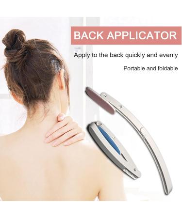 Lotion Applicator for Back Folding Back Lotion Applicator with Long Handled Easy Washable Back Applicator Lotion Back Tanner Applicator for Sunscreen Moisturizer Lotion Gray - Buy Online on GoSupps.com