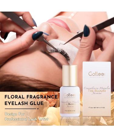 Eyelash Extension Glue | Waterproof Lash Glue for 6 Weeks Retention | 1 Sec Drying Scented Formula (5ml) - Perfect for Salon Use - Buy Online on GoSupps.com