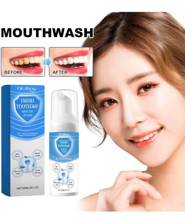 Whitening Toothpaste Mousse 60ml Brighten Teeth Remove Stains & Color Correction Foam for White Teeth | 1PC - Buy Online on GoSupps.com