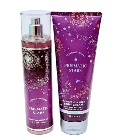 Buy Bath and Body Works Prismatic Stars Body Cream & Fragrance Mist Set - International Shipping Available - Buy Online on GoSupps.com