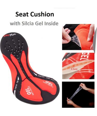 Shop Cycorld Men's Padded Bicycle Pants - Breathable Cycling Shorts with Cushion - XXL Black - Buy Online on GoSupps.com